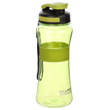 SILAPRO Спортивная бутылка с сеточкой 22х8см, 700мл, силикон, PC