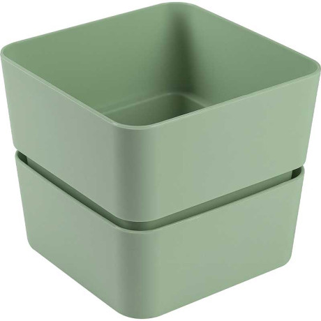 Кашпо Фиори 0,45л Нефрит КШ-0541 х24