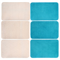 VETTA Коврик велюровый «Плитка», полиэстер, 35х55 см, 3 дизайна