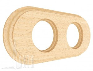 МЕЗОНИНЪ РЕТРО рамка СУ 2 мест. овал, дерево, без тонировки, Лахта СенатЪ GE70842-00