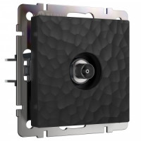 Werkel мех. роз. TV СУ 1 мест оконечн. (черный) Hammer W1283008