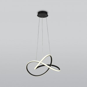 EUROSVET св-к подвес. 35W 4200K 1757lm 500x500x1200 черн 90312/1 Умный дом