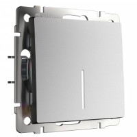 Werkel мех. выкл. СУ 1 кл. 10А, проходной  (инд.) (серебро матовый) W1112165 a063615