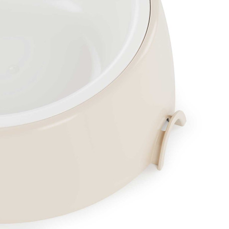 Лего-миска для животных 0,3л бежевый БШ8903 х14