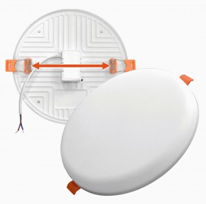 IONICH св-к встр. св/д даунлайт без рамки любое отверст d50-175 36W(2800lm) 6500K 6K круг220x35 1595