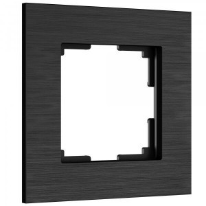 Werkel рамка СУ 1 мест. AluMax (черный алюминий) W0013508 a066329