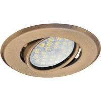 Ecola DH09 MR16 GU5.3 св-к поворот.плоский Бронза 25x90 FB1603EFS (10!)