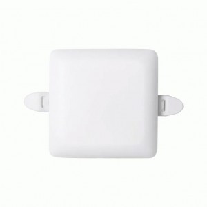 APEYRON св-к встр. св/д даунлайт безрам. FLP 9W(770lm) 6500К 6K 90х90x21 квадр 3реж. люб.отв. 06-113