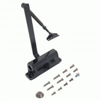 NOTEDO Доводчик дверной DC-060-I BLACK до 60 кг черный (10)