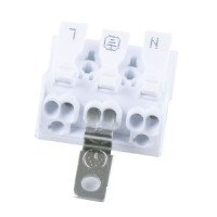 STEKKER клемма СМК LD294-5103 3 полюса 3x(0,5-2,5мм2), земля, 450V 16A 32736