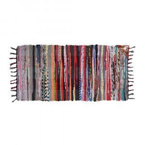 Коврик универс. интерьерный "Вологодский" 55*110см, пестрый, хлопок, ручная работа, 20051 Vortex