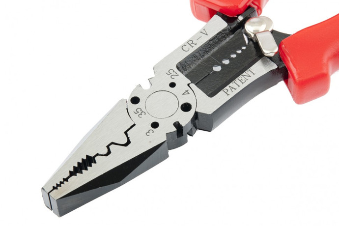 Плоскогубцы комбинированные, 200 мм, CrV, многофункциональные, полированные Matrix