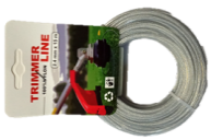 Леска для триммера TrimmerLine с МЕТАЛЛИЧЕСКИМ ТРОСОМ, Ø-2мм, 15 метров