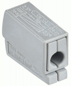 GENERICA клемма проходная СМК 224-101 1х2,5мм2, 24А (уп.100шт, цена за шт) UKZ50-101-100-G