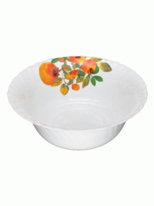 Салатник Хурма 20см, 1200мл стекло (кратность 6шт!!!) МФК MFK21097