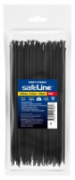 Safeline хомут (стяжка) нейлон 2,5х200 ЧЕРНЫЙ (уп.100шт, цена за уп.) PRO 24846