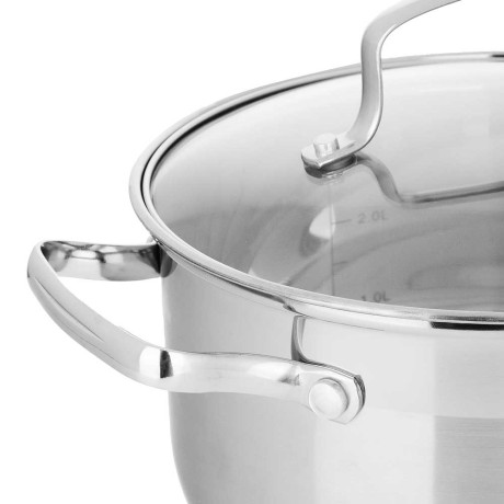 Кастрюля 3,5л стекл.кр, индукция Берн VETTA 822-101