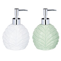 VETTA Дозатор для жидкого мыла, &quot;Перо павлина&quot;, керамика, 2 цвета