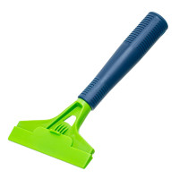 Скребок, лезвие 100 мм, пластиковая ручка, 200 мм Сибртех