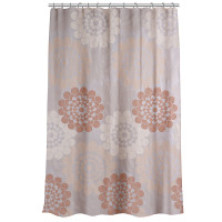 VETTA Шторка для ванной, ПЕВА, 60 г/м2, 180х180см, Цветы, 022