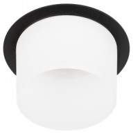 ЭРА св-к встр под лампу DK106 BK MR16 GU5.3 черный (65)80х53 58428