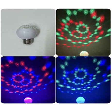 Светодиодн.LEDлампа YF-1630 полушар, цветные кружки