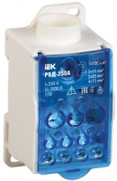 IEK распред. блок (кросс-модуль) на DIN-рейку РБД-250А