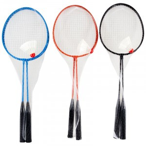 Набор д/игры в бадминтон (2 ракетки+волан) в сетке BdSet-01 Ecos 323114