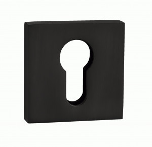 Накладка на цилиндр квадрат. РЕНЦ, черный INET 03 B