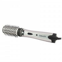Фен-расческа Galaxy LINE GL-4404, 1,2кВт, 2 скор, 2 насадки, холодн.воздух, керам.покр.насадок