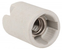 IEK Патрон E14 подвесной керамический (400 шт), стикер на изделии, Пкр14-04-К43