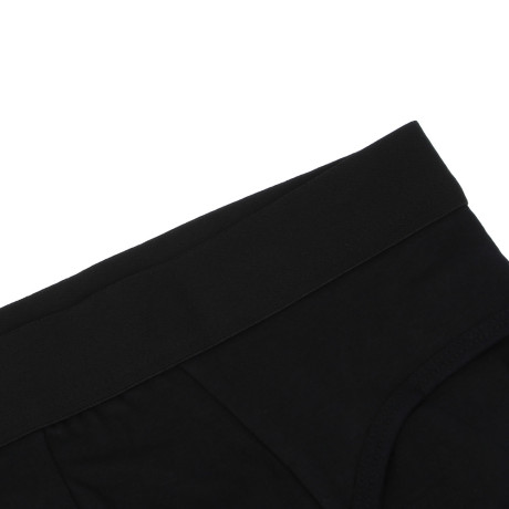 GALANTE Трусы-слипы мужские классика, р.54, 95%хлопок, 5%спандекс, черный, НБ25-4