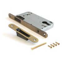 Замок врез МАГНИТНЫЙ 5300-M-AB (бронза) Apecs (межос -85мм)  \40