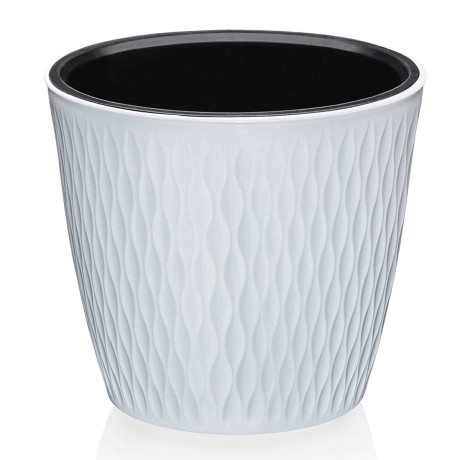 Кашпо Керама 14,2л белый Эльфпласт 600 х8