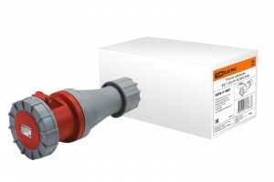 TDM розетка кабельная 3Р+РЕ 125А 380В IP67 SQ0611-0007