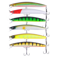 AZOR FISHING Воблер "Слим Минноу Лонг", F, 8,8гр, 107мм, 0,5-1,0м, 5 цветов