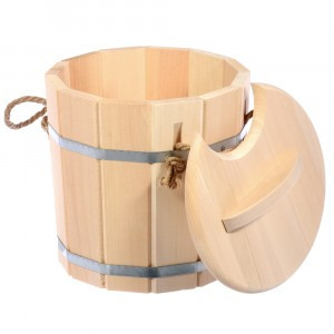 Запарник 9л с крышкой, липа, 33223 Hot Pot