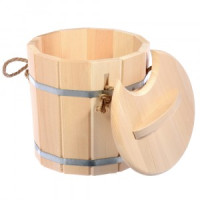Запарник 9л с крышкой, липа, 33223 Hot Pot