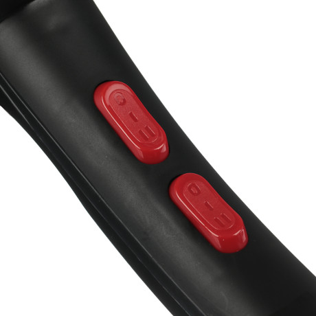 LEBEN Фен для волос, 850Вт, 2 скорости, чёрный