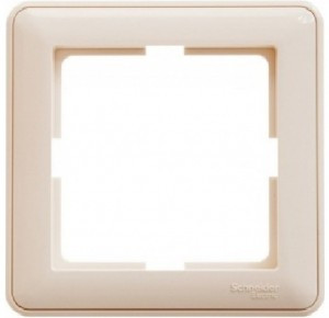 Systeme Electric W59 рамка СУ 1 мест. слон. к. КД-1-28 (90!)