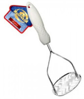 Картофелемялка "Порто" хром/пластик белый AN50-26 Мультидом