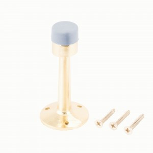 СТАНДАРТ 3055 GP прямой золото Ш36*В75*Г36 ограничитель дверной ЕВРОПАКЕТ (240,5)