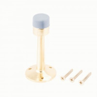 СТАНДАРТ 3055 GP прямой золото Ш36*В75*Г36 ограничитель дверной ЕВРОПАКЕТ (240,5)