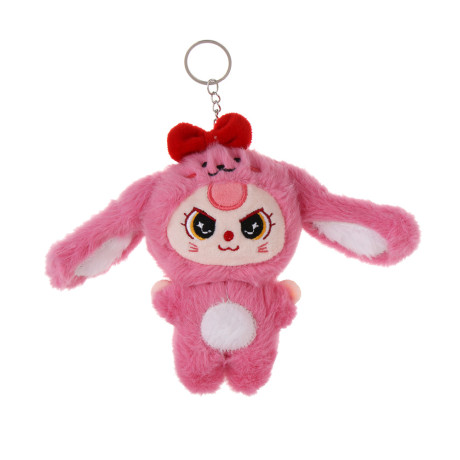 ИГРОЛЕНД Игрушка мягкая "Кроля с бантиком" 12 см, полиэстер, микс видов