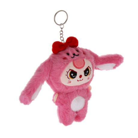 ИГРОЛЕНД Игрушка мягкая "Кроля с бантиком" 12 см, полиэстер, микс видов