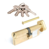 Личина Апекс 90-ZC с вертушкой и защитой от высвер. (латунь)  \10