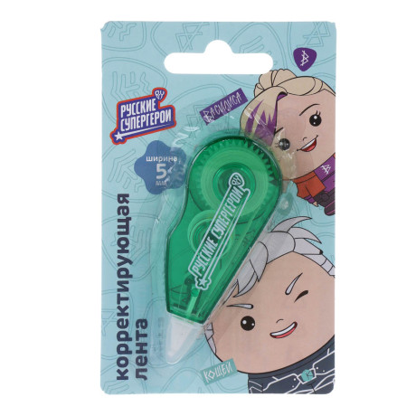 BY Русские Супергерои Корректирующая лента "Кавай", 5мм., пластик, блистер