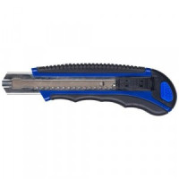 Нож универсальный 18 мм Attache Selection  с резин.вставк.+6 зап.лезвий 280451