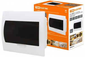 TDM бокс (корпус) пластик ЩРВ-П-10 мод. встраиваемый IP41 SQ0902-0009