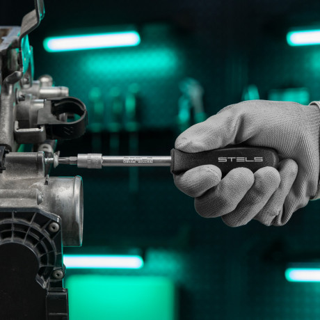 Набор инструментов, 1/2", 1/4", CrV, пластиковый кейс 94 предмета Stels